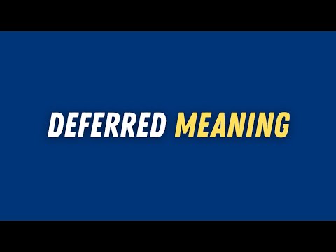 Deferred Meaning and Its Role in Communication Dynamics