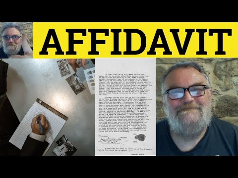Affidavit Meaning: Definition and Legal Importance Explained