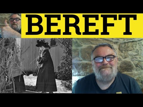 Defining Bereft Meaning: Loss and Emotional Context