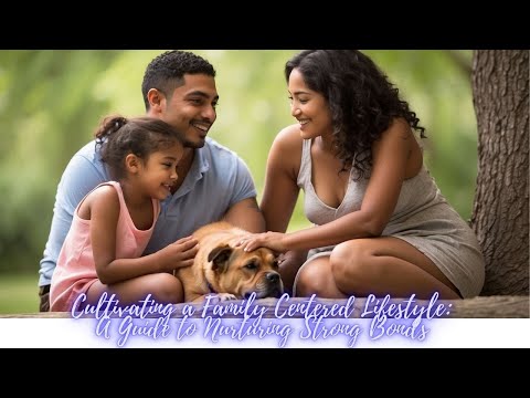 Building a Family Oriented Lifestyle for Stronger Bonds