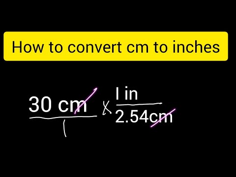 30 Centimeters to Inches: Accurate Conversion Explained