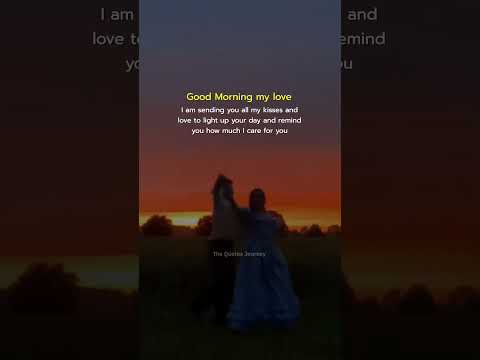 Good Morning Wishes for Love to Brighten Your Day