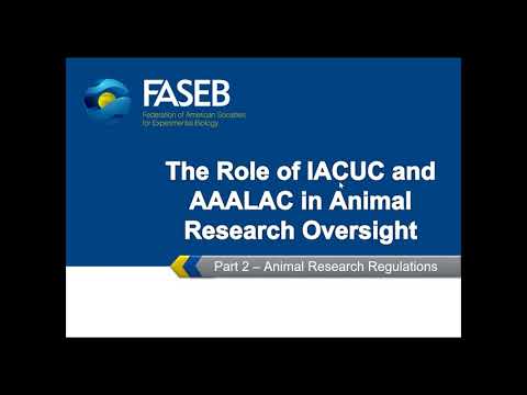 Essential Functions and Roles of IACUC in Research