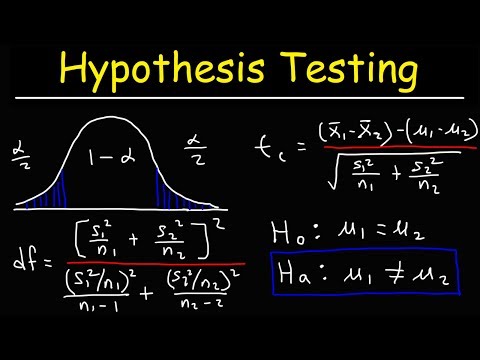 Two Sample T Test: Comparing Means Between Two Groups