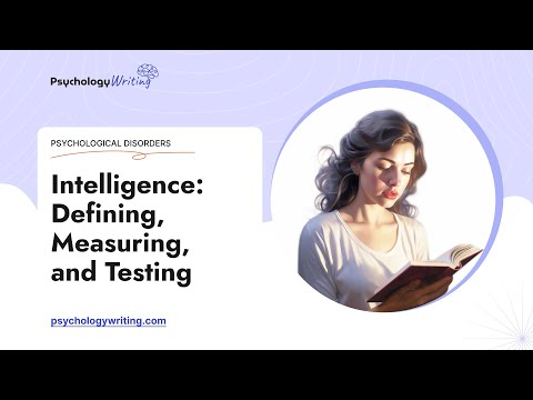 Intellectual Intelligence: Defining and Measuring Cognitive Ability