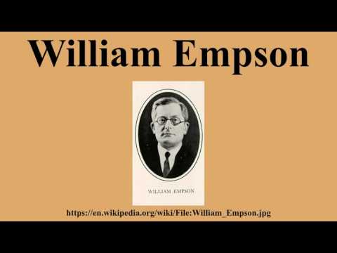 William Empson: Pioneering Literary Critic and Poet
