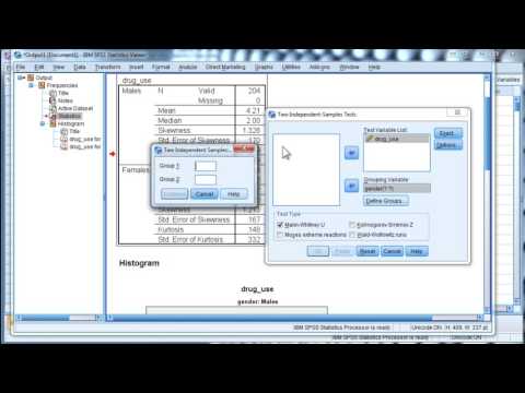 Mann Whitney U Test in SPSS: A Practical Overview